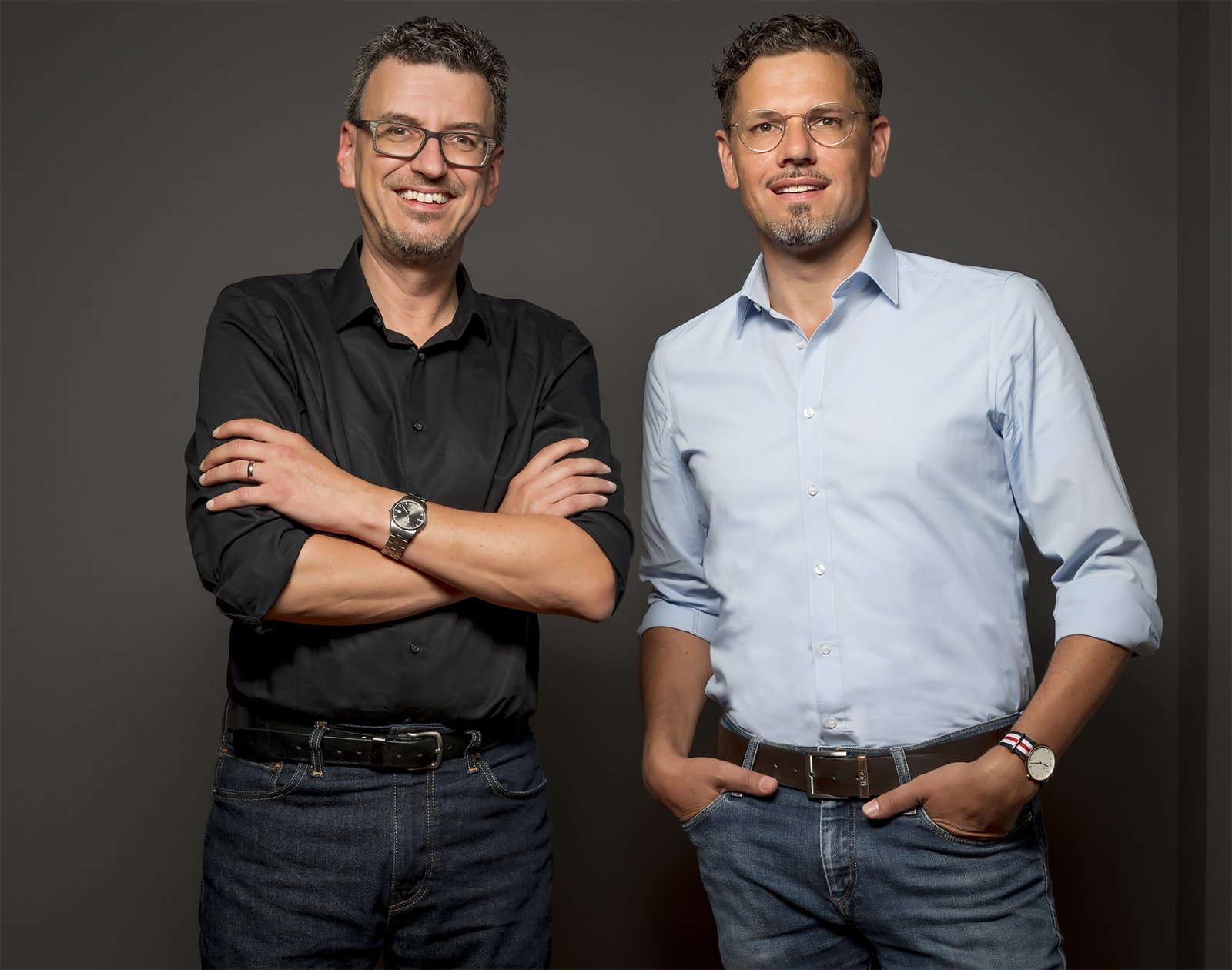 Sebastian Walter im Gespräch mit Kollegen